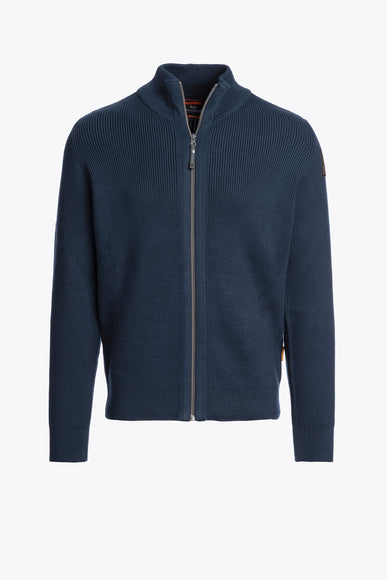 Parajumpers Parajumpers Full Zip Cardigan Sweater Manny FW25 Navy