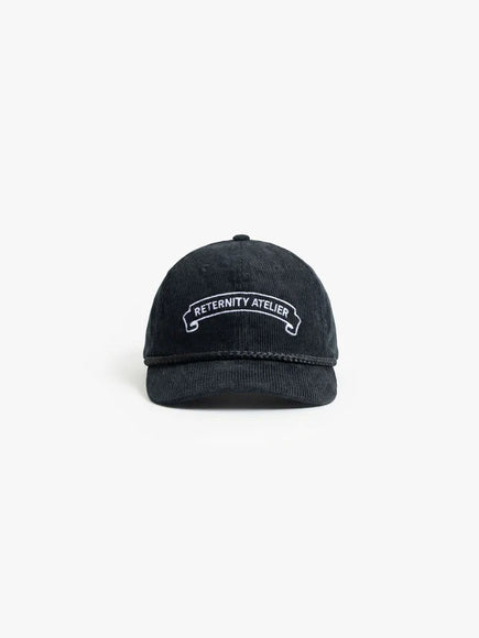 Reternity Reternity Cap Band Of Process SS26 Corduroy Black