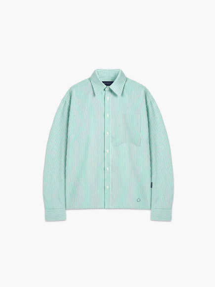 Reternity Reternity Flannel Striped Signe SS26 Green