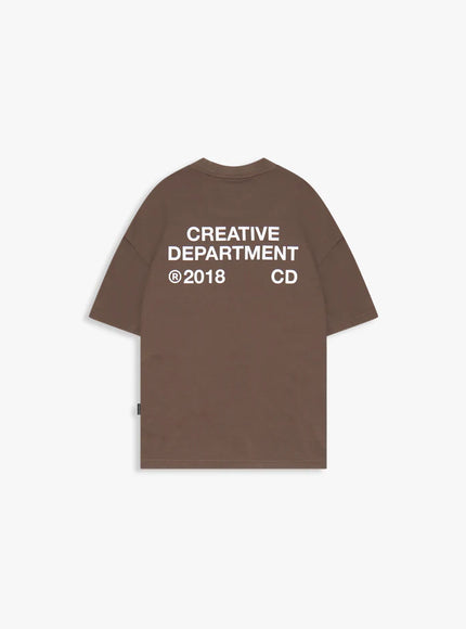 Reternity Reternity T-Shirt Creative Dept FW25 Brown