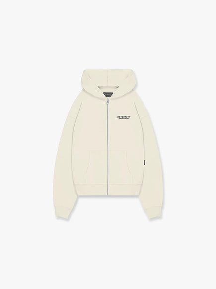 Reternity Reternity Zip-Hoodie Creative Dept FW25 Cream