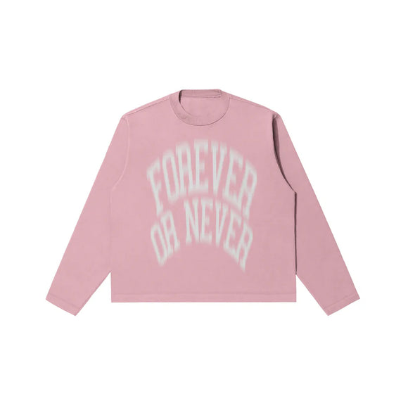 Rheborn Rheborn Longsleeve Forever Or Never FW25 Pink