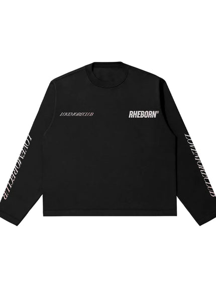 Rheborn Rheborn Longsleeve Love More Club FW25 Black