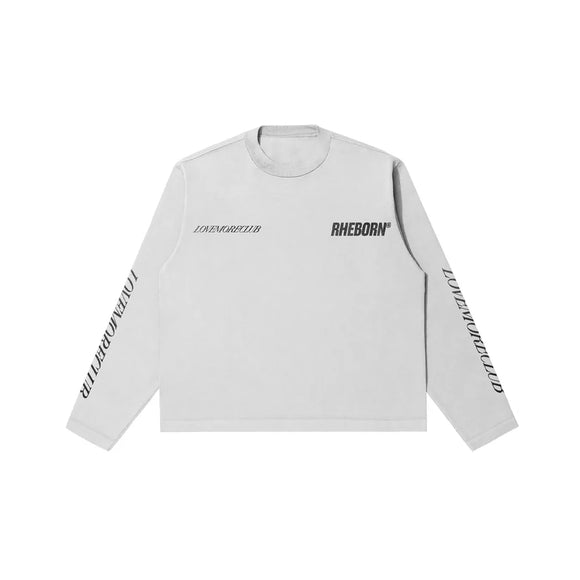 Rheborn Rheborn Longsleeve Love More Club FW25 White