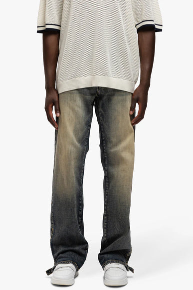 Rivero Rivero Jeans Buttoned Zip Denim SS25 Midnight Blue