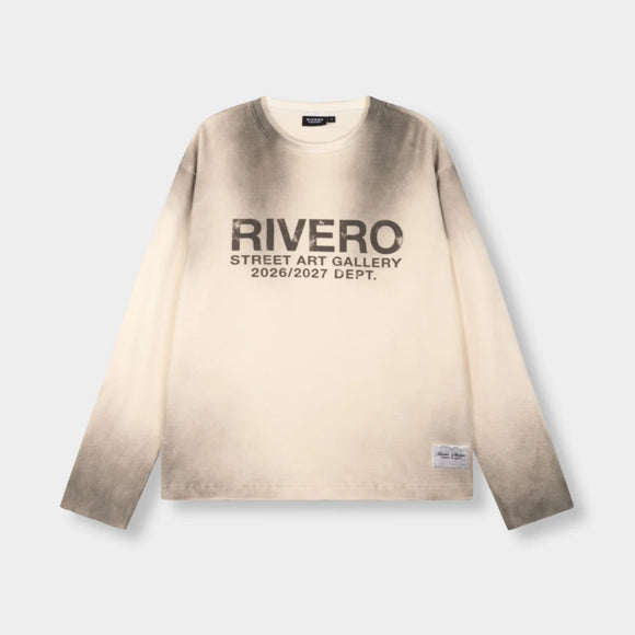 Rivero Rivero Waffle Longsleeve Aged Art Dept FW26 Off White
