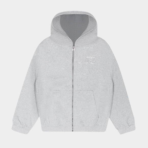 Rivero Rivero Zip Hoodie Urban FW25 Grey