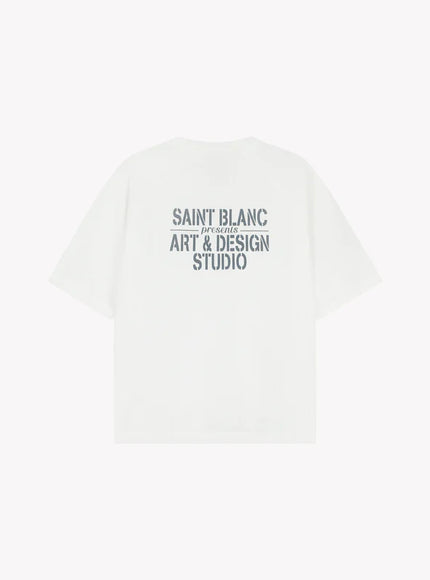 Saint Blanc Saint Blanc T-Shirt Studio FW25 Bright White
