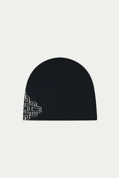 The Couture Club The Couture Club Beanie Intasia Emblem FW26 Black
