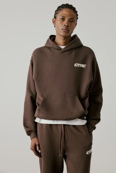 The Couture Club The Couture Club Hoodie Retro Sport CTRE FW26 Brown