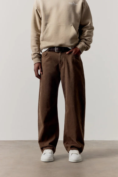 The Couture Club The Couture Club Jeans Skater FW26 Washed Brown