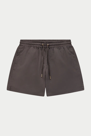 The Couture Club The Couture Club Swimshorts Emblem Water Reactive SS26 Brown