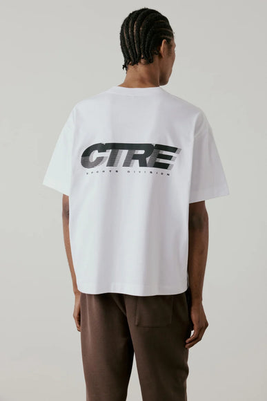 The Couture Club The Couture Club T-Shirt Retro Sport CTRE FW26 Off White