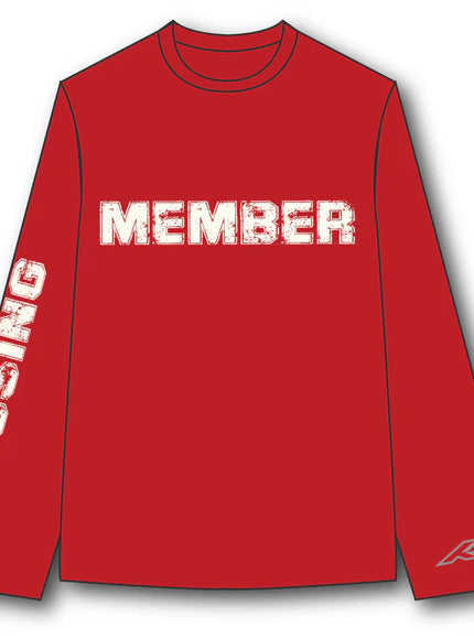The Missing Piece The Missing Piece Longsleeve The Missing 3.0 FW25 Racing Red