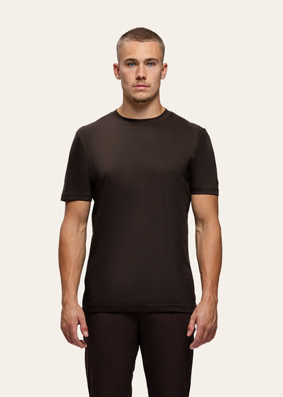 Triad'oro Triad'oro T-Shirt Slim Fit Brown