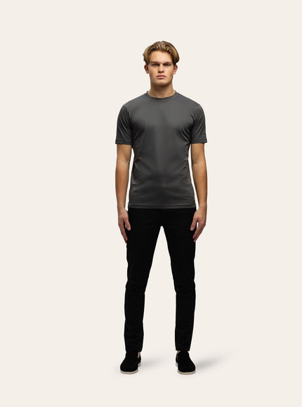 Triad'oro Triad'oro T-Shirt Slim Fit SS25 Dark Grey