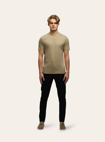 Triad'oro Triad'oro T-Shirt Slim Fit SS25 Taupe