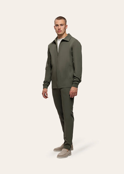 Triad'oro Triad'oro Tracksuit Jacket Collar FW26 Olive