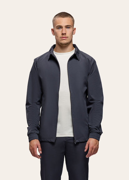 Triad'oro Triad'oro Tracksuit Jacket Collar SS25 Anthracite