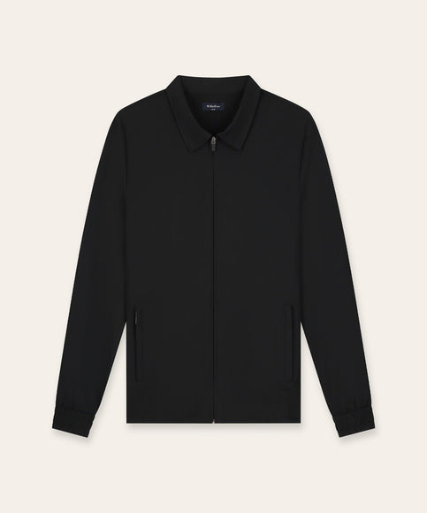 Triad'oro Triad'oro Tracksuit Jacket Collar SS25 Black
