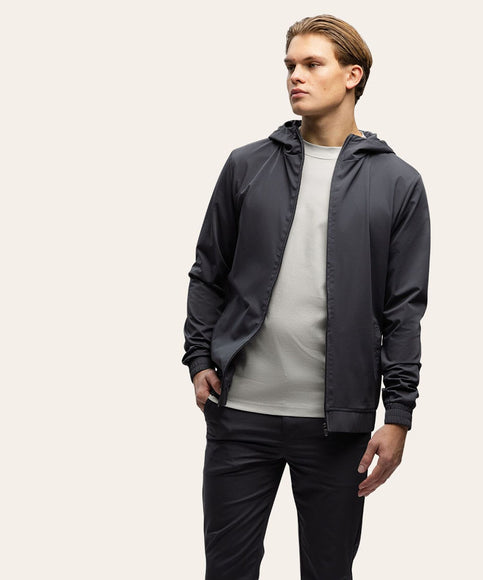 Triad'oro Triad'oro Tracksuit Jacket Hooded SS25 Anthracite