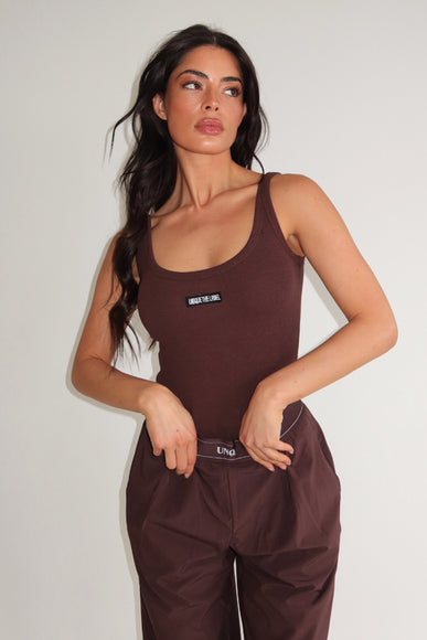 Unique The Label Unique The Label Bodysuit Jill SS26 Bruin