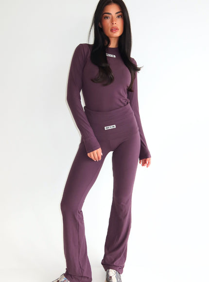 Unique The Label Unique The Label Pants Nena NOOS Deep Berry