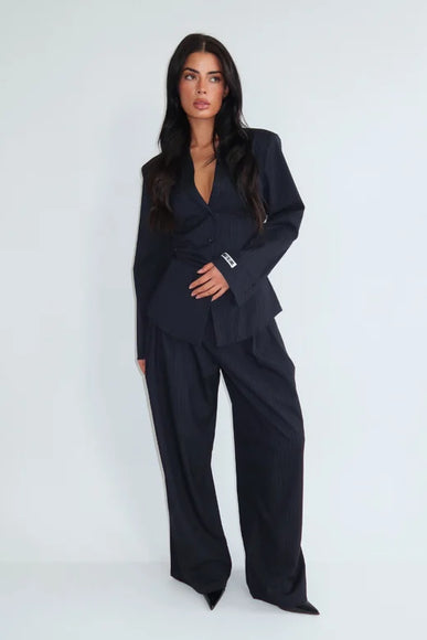 Unique The Label Unique The Label Rosie Pants FW26 Pinn Dark Navy