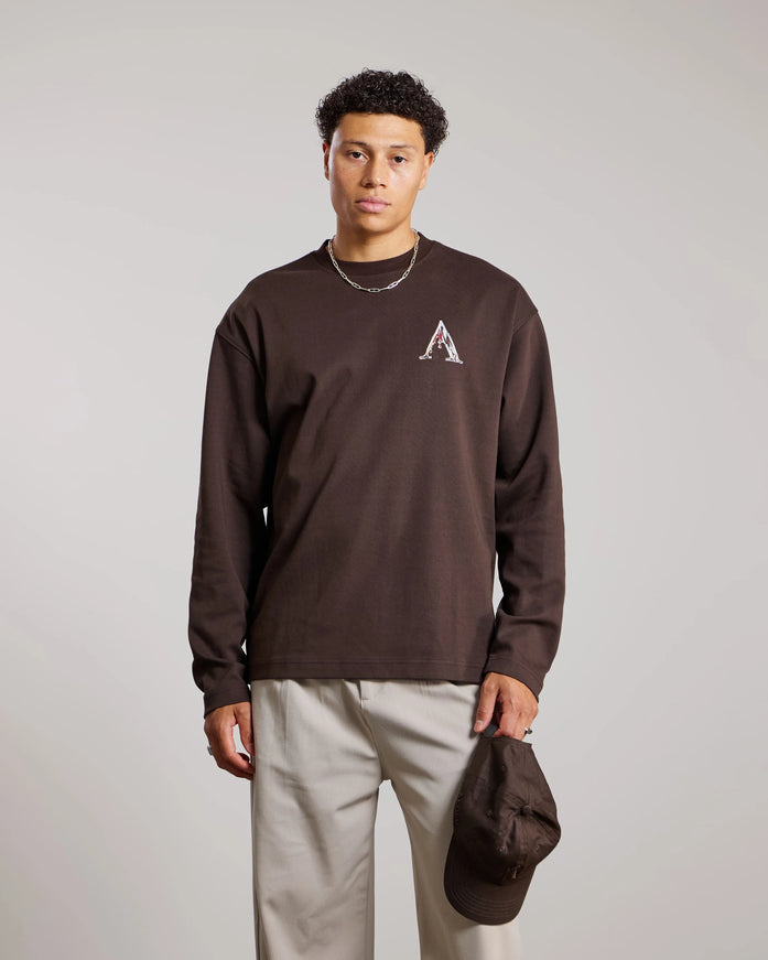 Aeden Aeden Longsleeve Qwesi FW26 Ganache