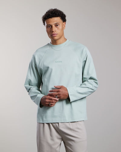 Aeden Aeden Longsleeve Rynx FW26 Aqua Grey