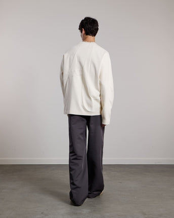 Aeden Aeden Longsleeve Solon FW26 White Cap/Grey
