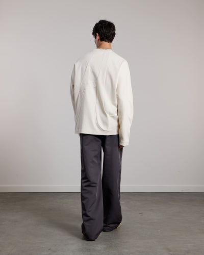 Aeden Aeden Longsleeve Solon FW26 White Cap/Grey