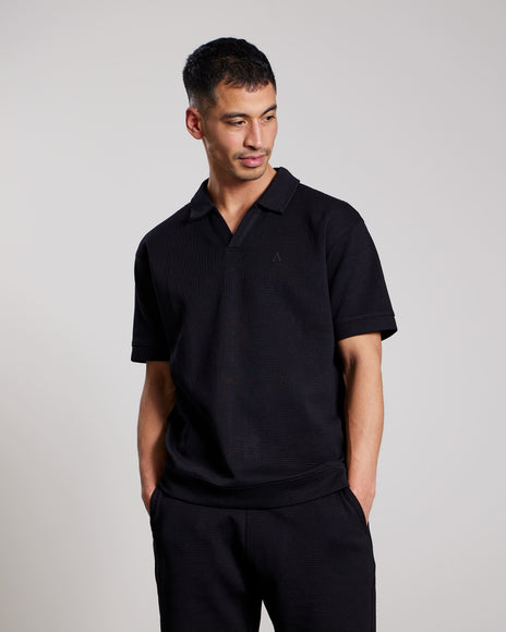 Aeden Aeden Polo Amiro SS26 Black
