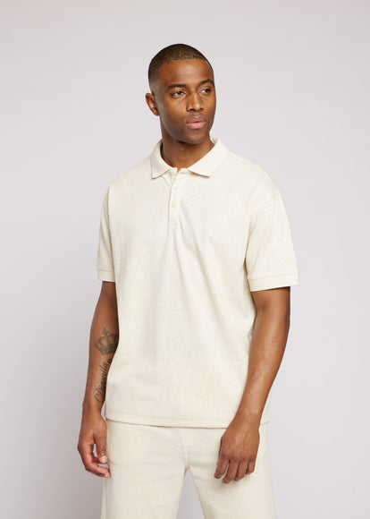 Aeden Aeden Polo Guz SS26 Sand