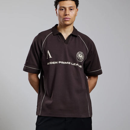 Aeden Aeden Polo Prime SS26 Ganache