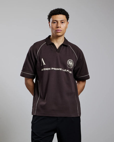 Aeden Aeden Polo Prime SS26 Ganache