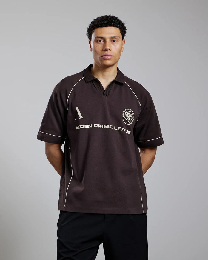 Aeden Aeden Polo Prime SS26 Ganache