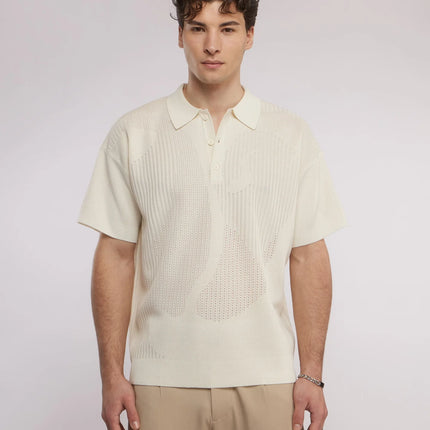 Aeden Aeden Polo Yungh SS25 Off-White