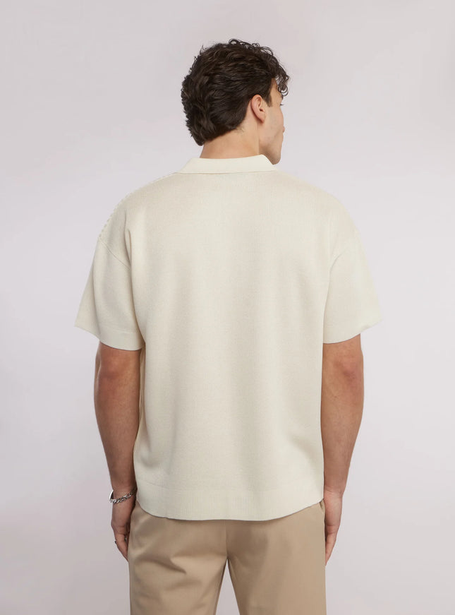 Aeden Aeden Polo Yungh SS25 Off-White