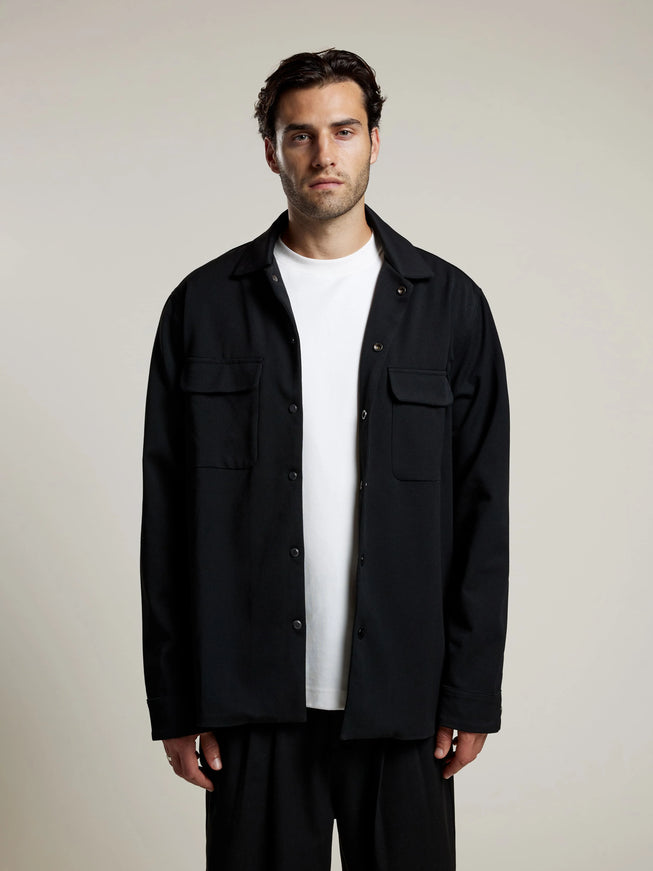 Aeden Aeden Shirt Albano FW26 Black