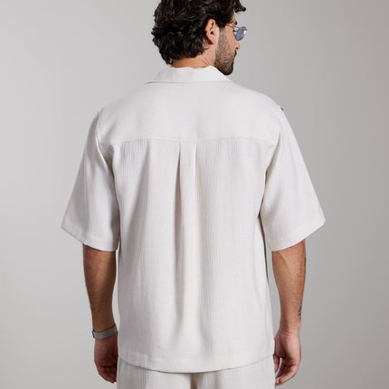 Aeden Aeden Shirt Darius SS26 Sand