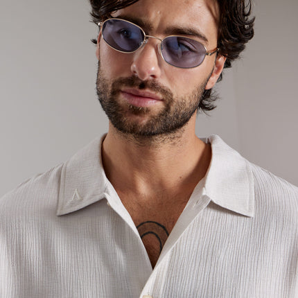 Aeden Aeden Shirt Darius SS26 Sand