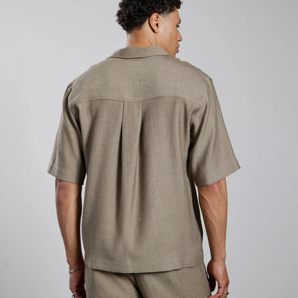 Aeden Aeden Shirt Darius SS26 Vetiver Green