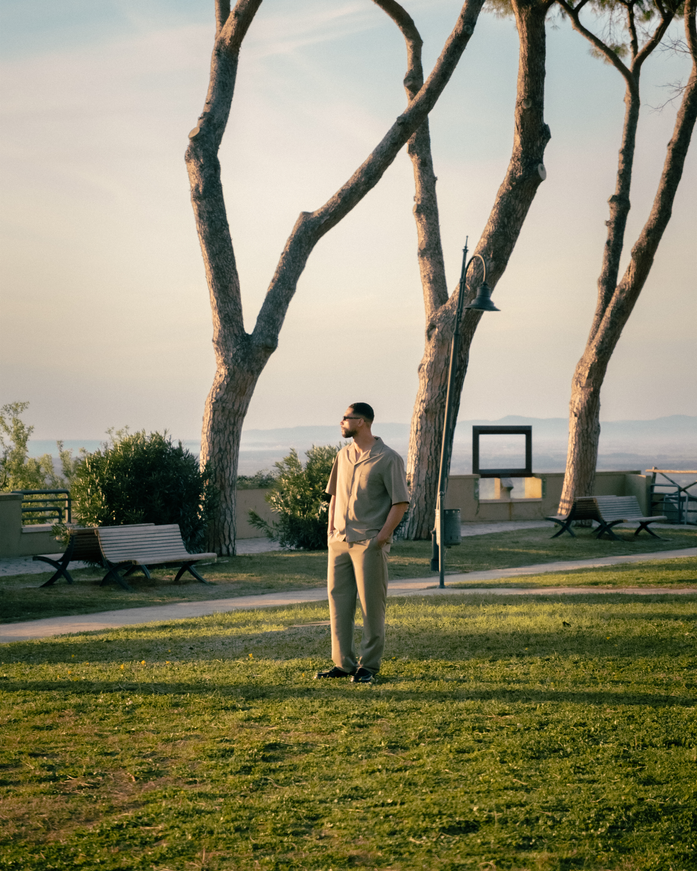 Aeden Aeden Shirt Joaquin SS26 Vetiver Green