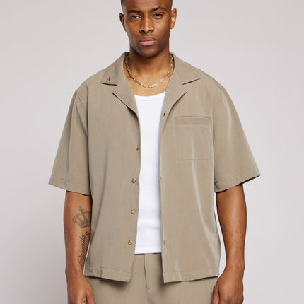 Aeden Aeden Shirt Joaquin SS26 Vetiver Green