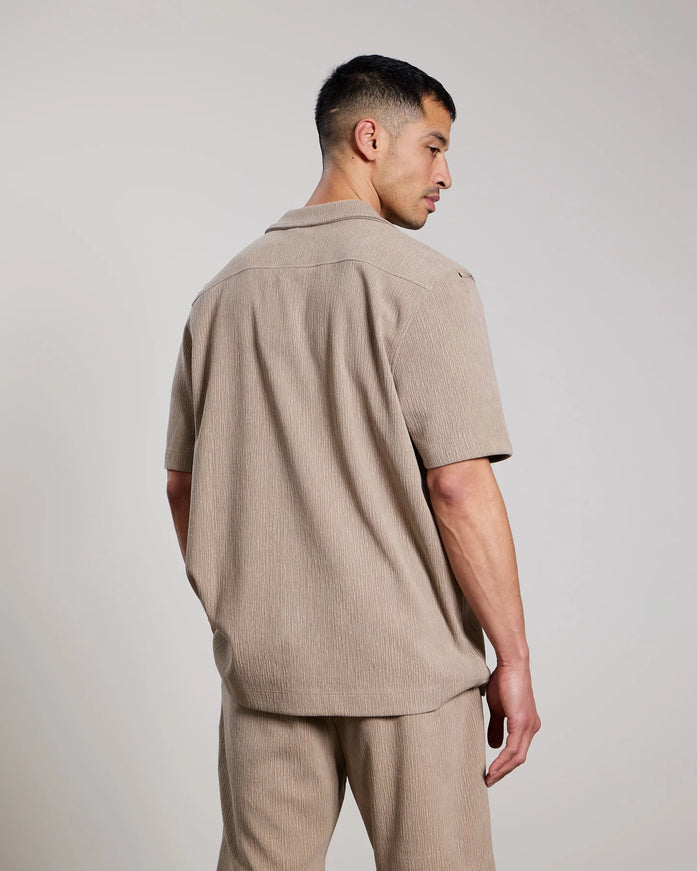 Aeden Aeden Shirt Vinci SS26 Lead Grey