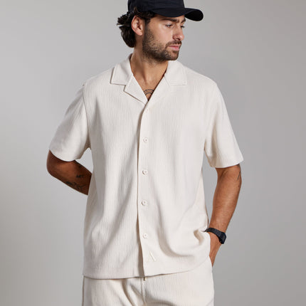 Aeden Aeden Shirt Vinci SS26 Off White
