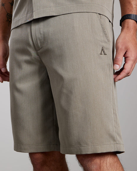 Aeden Aeden Shorts Benito SS26 Vetiver Green