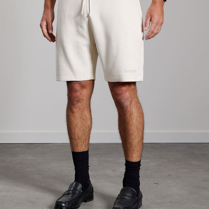 Aeden Aeden Shorts Damir SS26 Off White