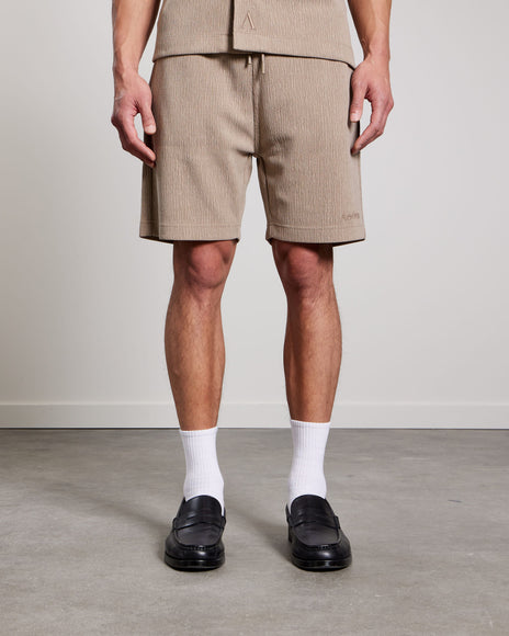 Aeden Aeden Shorts Vito SS26 Lead Grey